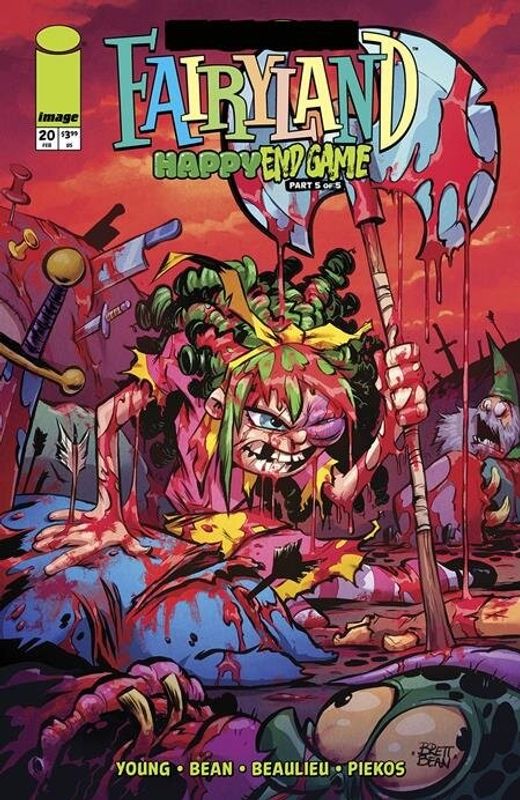 I HATE FAIRYLAND (2022) #20 CVR B BRETT BEAN F*CK (UNCENSORED) FAIRYLAND VAR