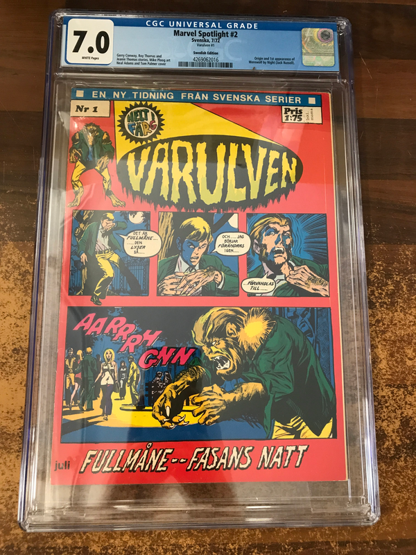 CGC 7,0 VARULVEN #1