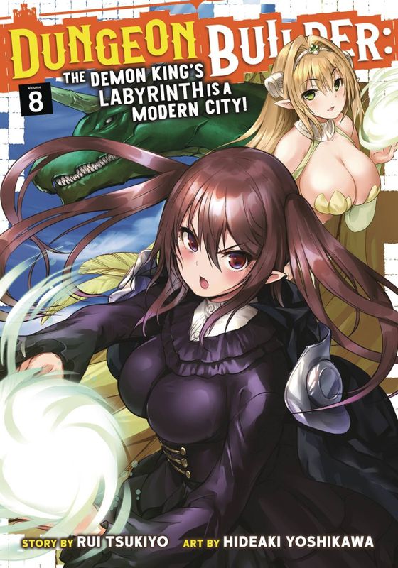 DUNGEON BUILDER LABYRINTH MODERN CITY GN VOL 08