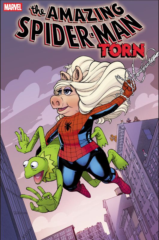 AMAZING SPIDER-MAN: TORN #1 JAVIER GARRON VARIANT