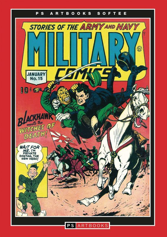 PS ARTBOOK MILITARY COMICS SOFTEE VOL 04