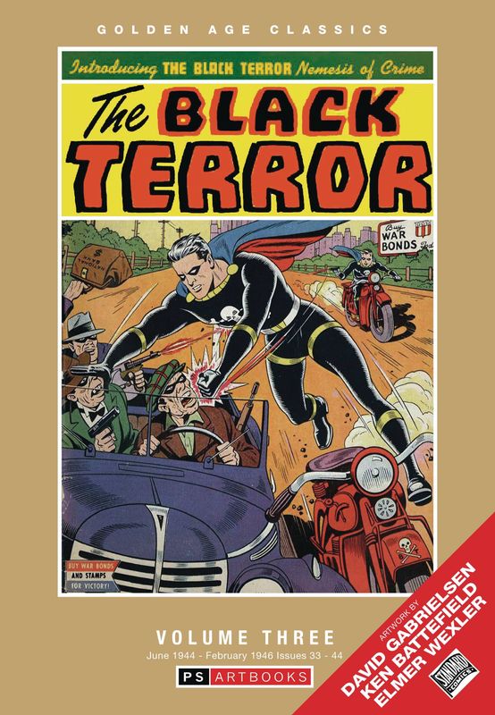 GOLDEN AGE CLASSICS BLACK TERROR HC VOL 03 