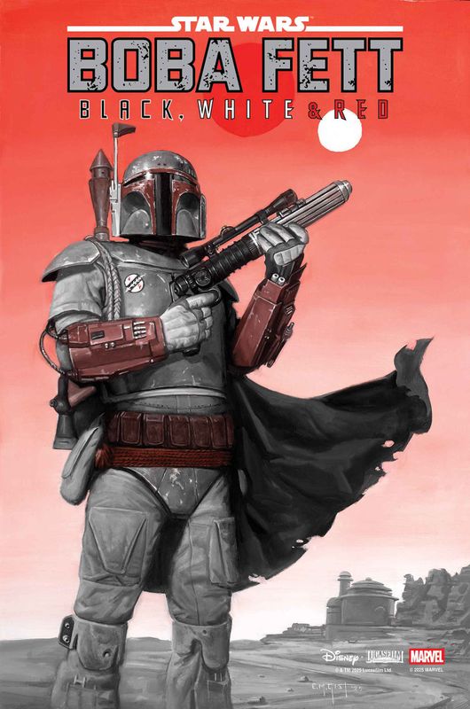 STAR WARS: BOBA FETT - BLACK, WHITE , RED #3