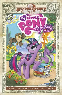 MLP FRIENDSHIP IS MAGIC 100 PENNY PRESS #1