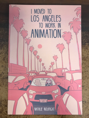 I MOVED TO LOS ANGELES WORK ANIMATION ORIGINAL GN