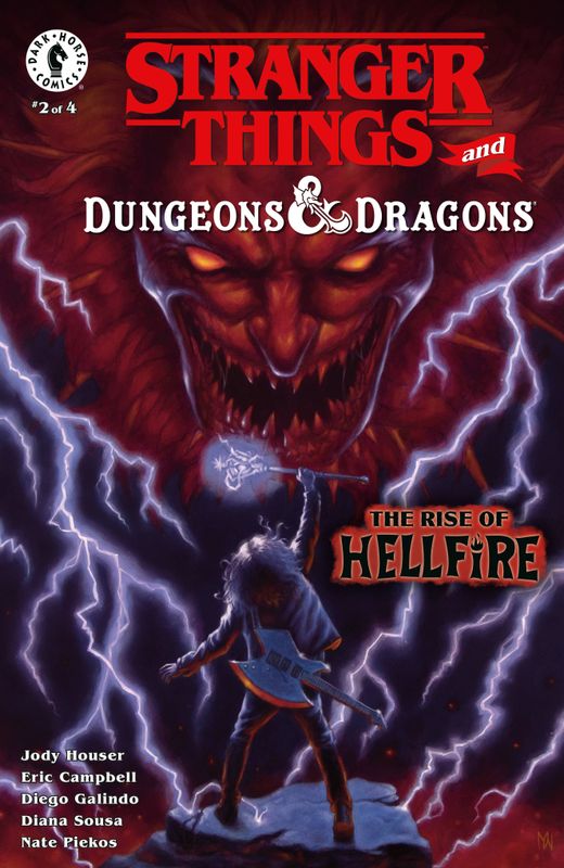 STRANGER THINGS D&D RISE OF HELLFIRE #2 CVR A WOHL