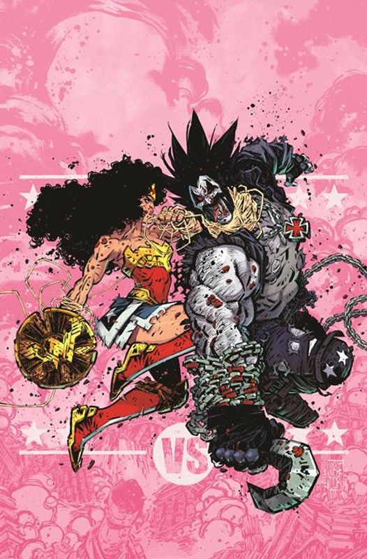 DC K.O. WONDER WOMAN VS [REDACTED] #1 (ONE SHOT) CVR A JORGE CORONA
