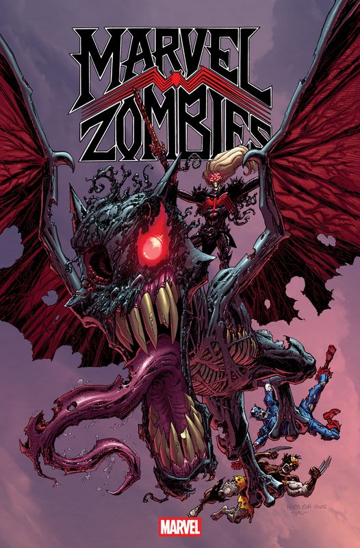 MARVEL ZOMBIES: RED BAND #5 SCOTT KOBLISH RETRO ZOMBIE VARIANT [POLYBAGGED]