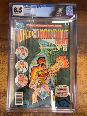 CGC 8,5 SHADE, THE CHANGING MAN #1 (NORTHERN COLLECTION)