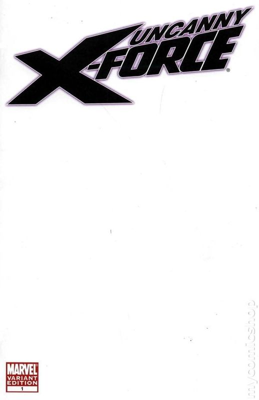 UNCANNY X-FORCE #1 BLANK VAR