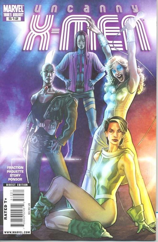 UNCANNY X-MEN #512 80S DECADE VAR