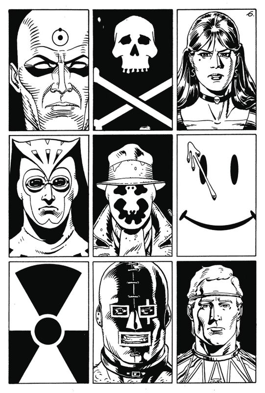 WATCHMEN NOIR HC