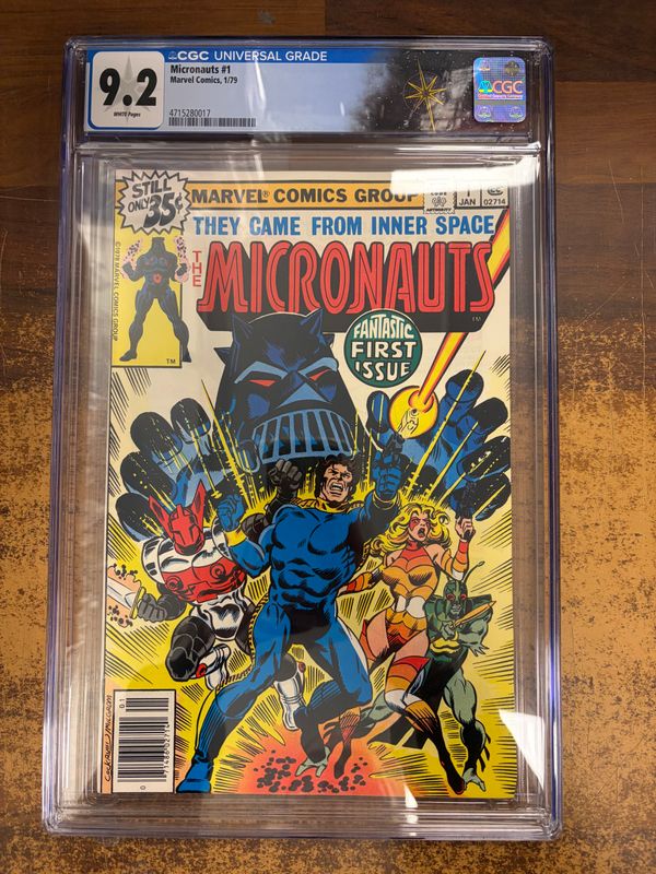 CGC 9,2 MICRONAUTS #1 (NORTHERN COLLECTION)