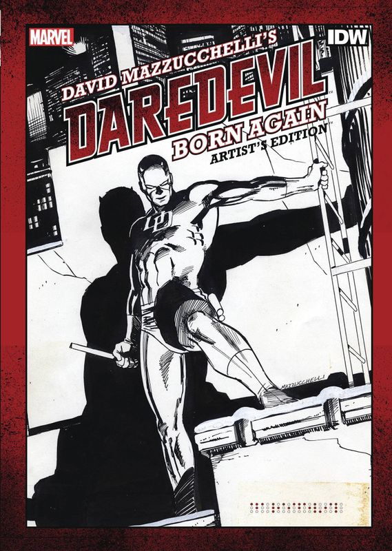 DAVID MAZZUCCHELLI DAREDEVIL BORN AGAIN ARTISTS ED HC