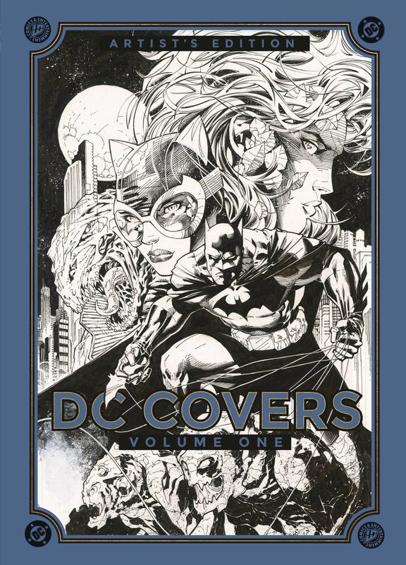 DC COVERS ARTISTS ED HC 