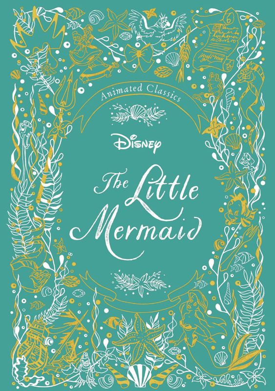 DISNEY ANIMATED CLASSICS LITTLE MERMAID HC
