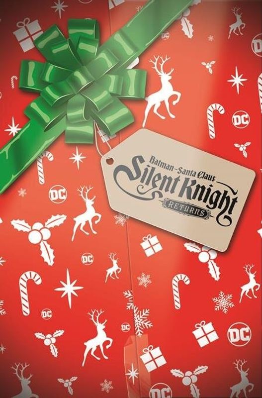 BATMAN SANTA CLAUS SILENT KNIGHT RETURNS #1 (OF 5) CVR C DAN HIPP DC HOLIDAY SURPRISE RUB AND SNIFF POLYBAG VAR