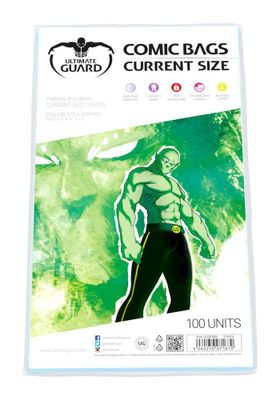 Comic Bags Ultimate Guard Current size - 100 pack