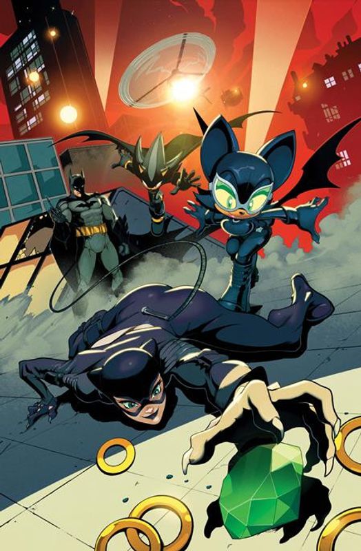 DC X SONIC THE HEDGEHOG THE METAL LEGION #1 (OF 5) CVR B ADAM BRYCE THOMAS CARD STOCK VAR