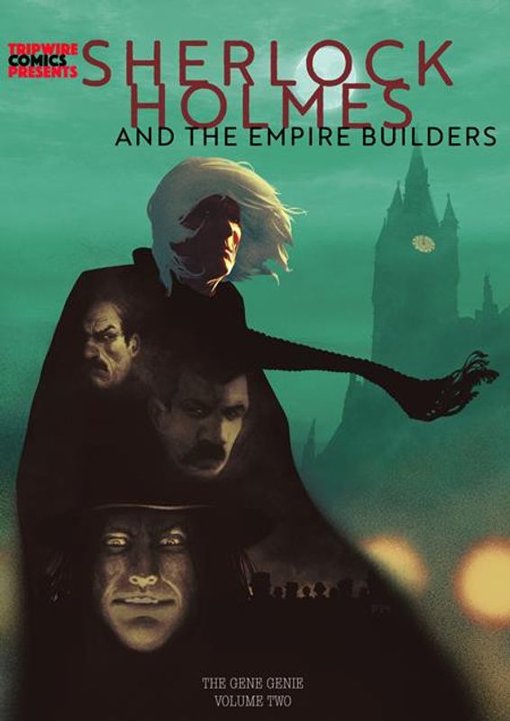 SHERLOCK HOLMES AND THE EMPIRE BUILDERS HC VOL 02 THE GENE GENIE FRAZER IRVING VAR