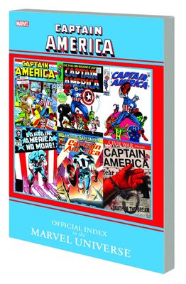 CAPTAIN AMERICA OFF INDEX TO MARVEL UNIVERSE GN TP