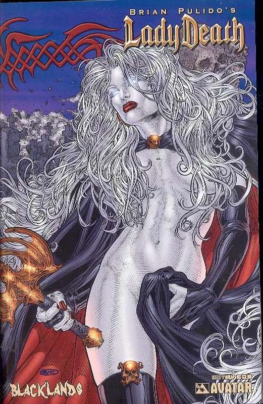 LADY DEATH BLACKLANDS #1 (OF 4) WRAPAROUND CVR