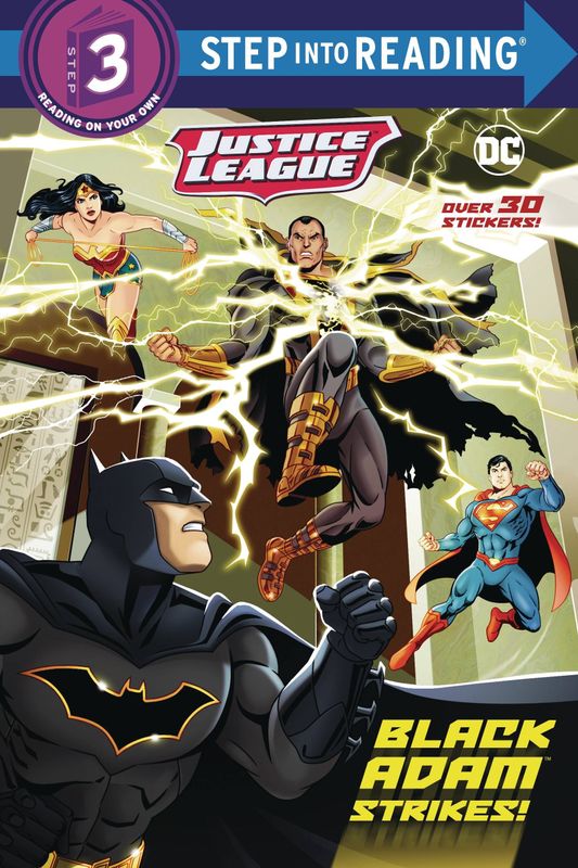 JUSTICE LEAGUE BLACK ADAM STRIKE STEP INTO READING SC