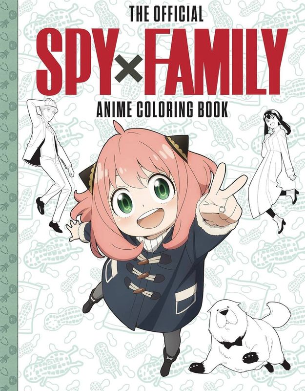 SPY X FAMILY OFFICIAL ANIME COLORING BOOK