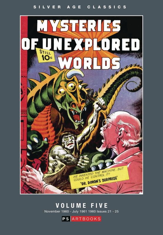 SILVER AGE CLASSICS MYSTERIES UNEXPLORED WORLDS HC VOL 05