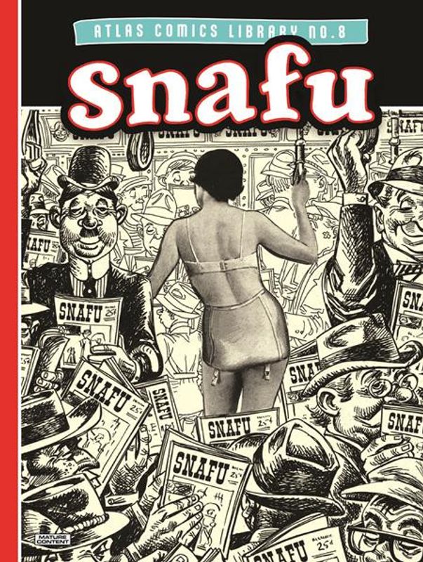 ATLAS COMICS LIBRARY HC NO 8 SNAFU 