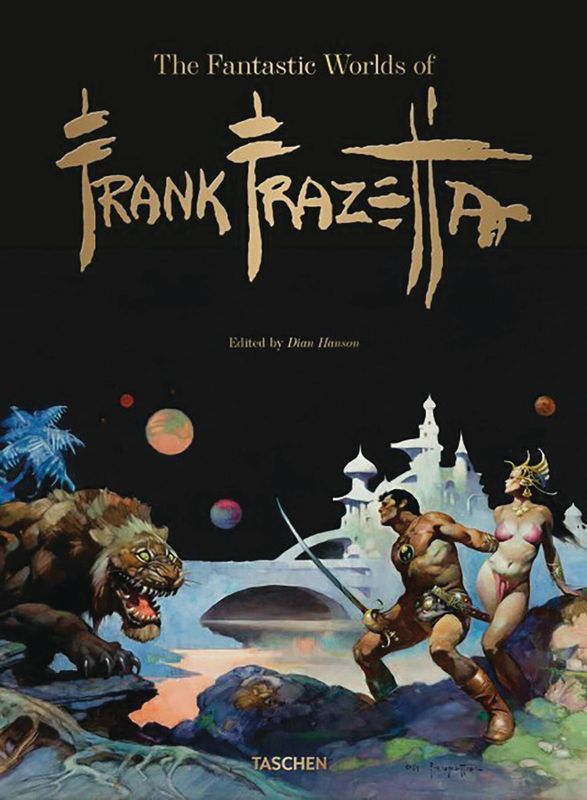FANTASTIC WORLD OF FRANK FRAZETTA HC