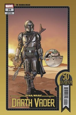 STAR WARS DARTH VADER #20 SPROUSE LUCASFILM 50TH VAR