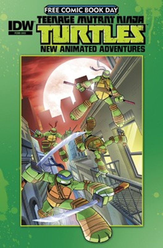 FCBD 2013 TMNT NEW ANIMATED ADVENTURES