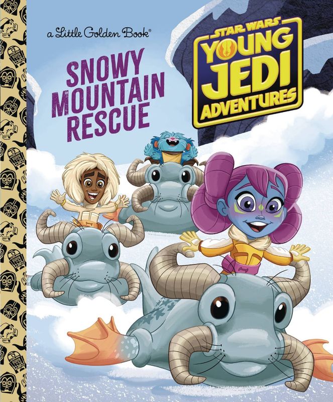 STAR WARS SNOWY MOUNTAIN RESCUE LITTLE GOLDEN BOOK
