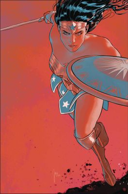 WONDER WOMAN #756 CARD STOCK MIKEL JANIN VAR ED