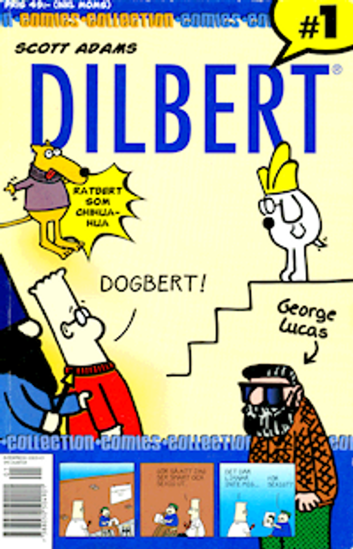 Comics Colletion #1 DILBERT - Ratbert som Chihuahua