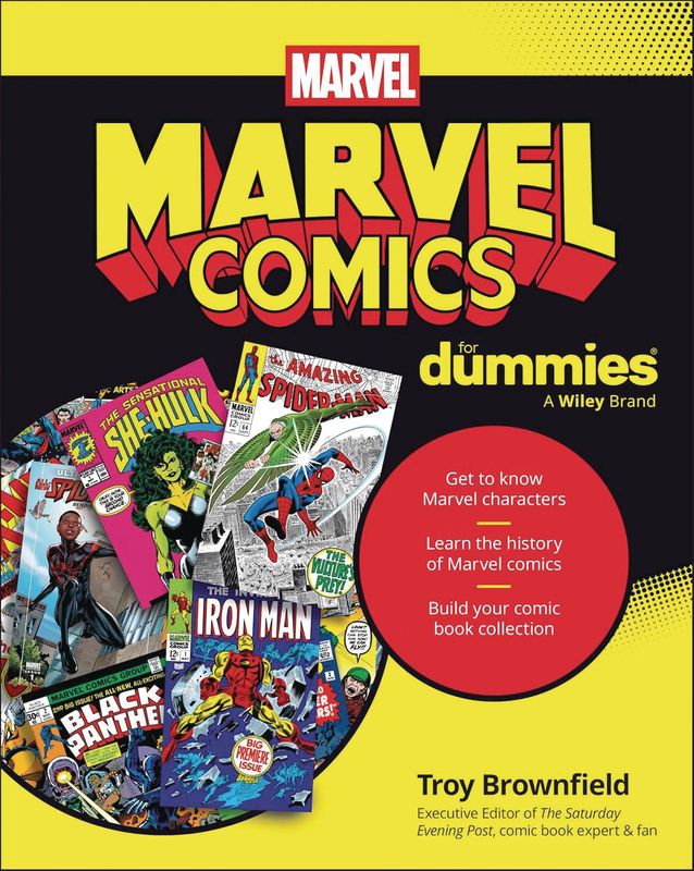 MARVEL COMICS FOR DUMMIES SC 