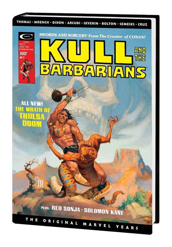 KULL SAVAGE ORIGINAL MARVEL YEARS OMNIBUS HC WHELAN DM VAR