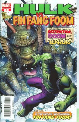 HULK VS FIN FANG FOOM ONE SHOT