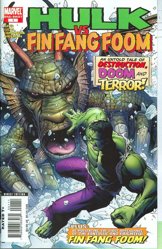 HULK VS FIN FANG FOOM ONE SHOT