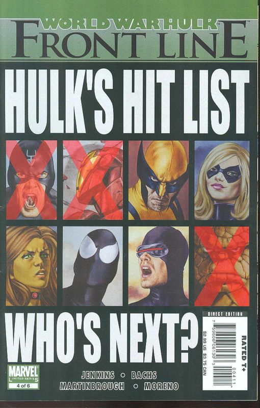 WORLD WAR HULK FRONT LINE #4 (OF 6)