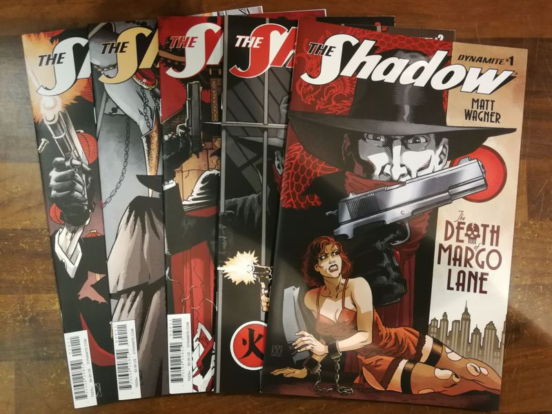 Shadow Death of Margo Lane (2016 Dynamite) #1-5 (complete)