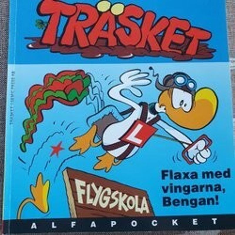 TRÄSKET FLAXA MED VINGARNA BENGT ALFAPOCKET 

