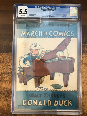 CGC 7,5 MARCH OF COMICS #41