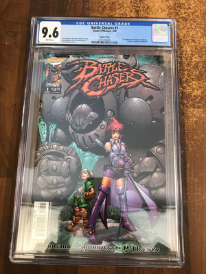 CGC 9,6 BATTLE CHASERS #1