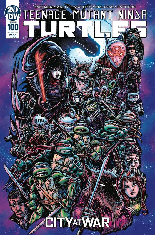 TMNT ONGOING #100 CVR B EASTMAN