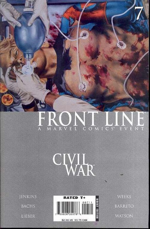 CIVIL WAR FRONT LINE #7 (OF 11)