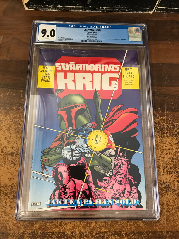 CGC 9,0 STJÄRNORNAS KRIG 1984 NR 7