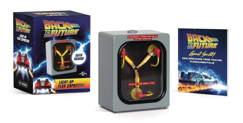 BACK TO THE FUTURE LIGHT UP FLUX CAPACITOR W SOUND 0