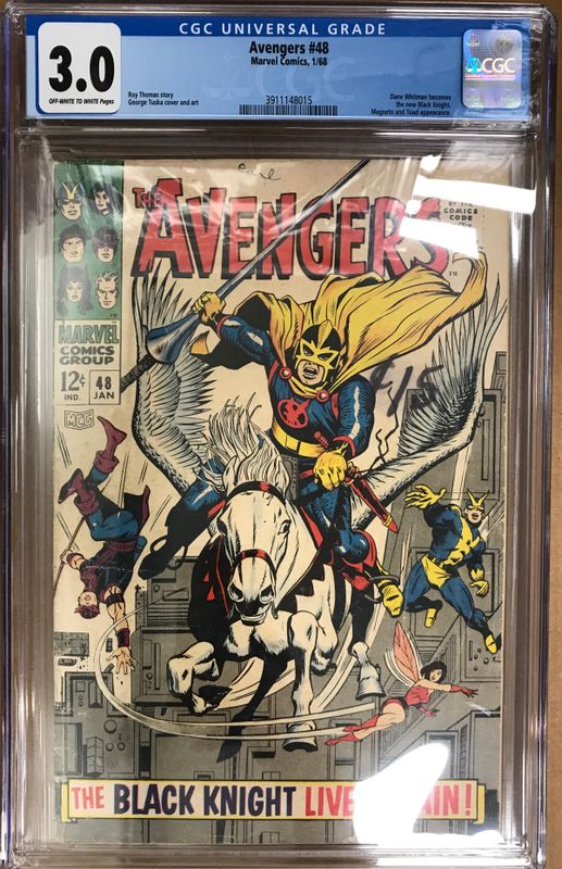 CGC 3,0 AVENGERS #48